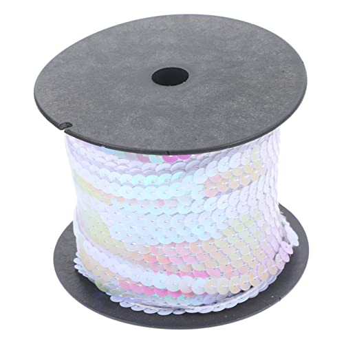 NOLITOY PVC Paillettenband Yards DIY Basteln Flache Glitzernde Sequins für Kleidung Schuhe Taschen Dekoration Handwerk Zubehör von NOLITOY