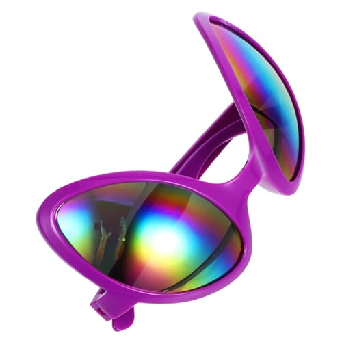 NOLITOY Partybrille für Cosplay Lustige Farbenfrohe Sonnenbrille für Festivals Halloween und Kreative Kostüme Perfektes Accessoire für Unvergessliche Fotos und Besondere Anlässe von NOLITOY