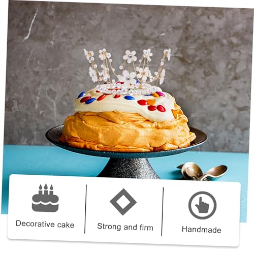 NOLITOY Perlenbesetzter Kronenförmiger Cake Topper Tortendeko für Geburtstag Hochzeit Jugendweihe Party Zubehör Essbar und Lebensmittelecht Elegante Kuchendekoration für Festliche Anlässe NOLITOY Perlenbesetzter Kronenförmiger Cake Topper Tortendeko für Geburtstag Hochzeit Jugendweihe Party Zubehör Essbar und Lebensmittelecht Elegante Kuchendekoration für Festliche Anlässe von NOLITOY