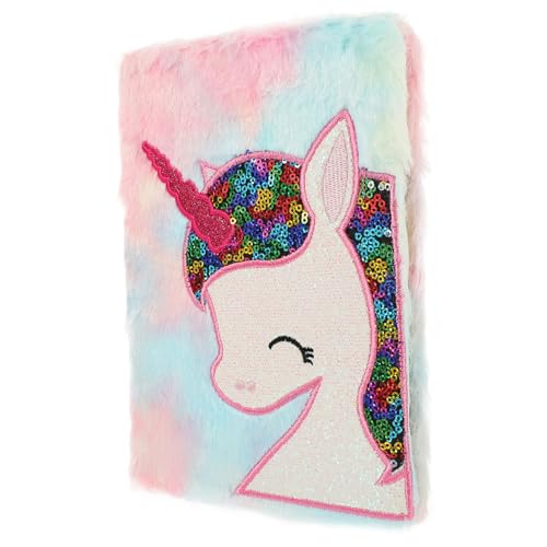 NOLITOY Plüsch Notizbuch Einhorn Cartoon Design Flauschiges Tagebuch für Mädchen Schüler Schreibwaren Niedliches Muster Notizblock für Schule Büro Zuhause Geschenk NOLITOY Plüsch Notizbuch Einhorn Cartoon Design Flauschiges Tagebuch für Mädchen Schüler Schreibwaren Niedliches Muster Notizblock für Schule Büro Zuhause Geschenk von NOLITOY