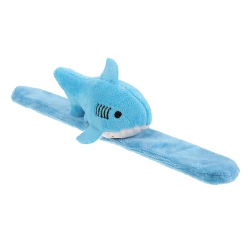 NOLITOY Plüschring Klopfendes Armband Tierischer Schnappschuss Snap-armbänder Partygeschenke Party-armbänder Animal-Slap-armbänder Plüschspielzeug Partyzubehör Slap-Bands Blue Pp Baumwolle NOLITOY Plüschring Klopfendes Armband Tierischer Schnappschuss Snap-armbänder Partygeschenke Party-armbänder Animal-Slap-armbänder Plüschspielzeug Partyzubehör Slap-Bands Blue Pp Baumwolle von NOLITOY