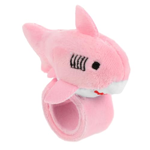 NOLITOY Plüschring für kinderspielzeug Handgelenk Tape Toys partygeschenke Mini ausgestopft Plüschtiere Sachen Slap -Armband Plüsch-Schnapparmbänder PP Baumwolle Rosa von NOLITOY