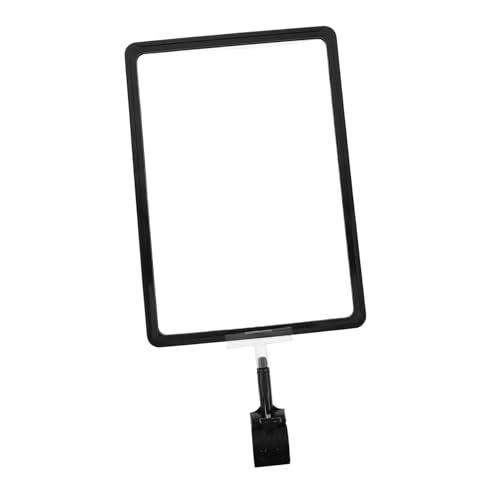 NOLITOY Preiszeichenträger mit Clip Universeller Preisschildhalter aus Langlebigem PVC Abs Zuverlässiger Halt für Verkaufs und Preisschilder im Einzelhandel für Supermarkt und NOLITOY Preiszeichenträger mit Clip Universeller Preisschildhalter aus Langlebigem PVC Abs Zuverlässiger Halt für Verkaufs und Preisschilder im Einzelhandel für Supermarkt und von NOLITOY