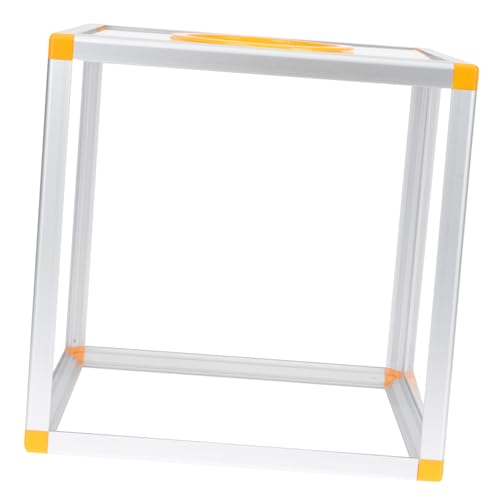 NOLITOY Raffelbox Transparent Multifunktionale Spendenbox für Hochzeiten und Veranstaltungen Sichere Aufbewahrung für Lose Karten und Geldgeschenke für Verlosungen und Spiele von NOLITOY