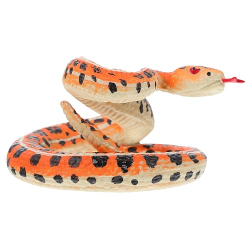 NOLITOY Realistisches Schlangenmodell Kunststoff Figur Ornament für Kinderzimmer Tischdekoration Pädagogisch Naturwissenschaft Lernen Geschenk NOLITOY Realistisches Schlangenmodell Kunststoff Figur Ornament für Kinderzimmer Tischdekoration Pädagogisch Naturwissenschaft Lernen Geschenk von NOLITOY