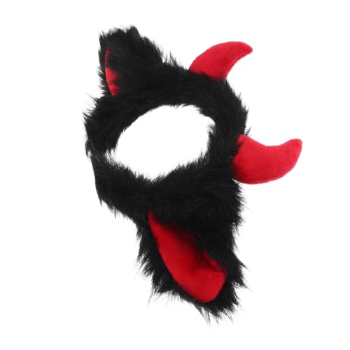 NOLITOY Realistisches Yak Horn Stirnband Schwarz Rot Halloween Dämonen Hörner Haarreif Leichtes Bequemes Cosplay Accessoire für Erwachsene und Authentisches Kostümzubehör NOLITOY Realistisches Yak Horn Stirnband Schwarz Rot Halloween Dämonen Hörner Haarreif Leichtes Bequemes Cosplay Accessoire für Erwachsene und Authentisches Kostümzubehör von NOLITOY