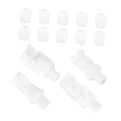 NOLITOY Resin Craft Flaschenstopfen Silikonform DIY Gießform für Weinflaschenstopper mit Katzenpfote Hund Hase Langlebige Sichere Epoxidharzform für Kreative Bastelprojekte von NOLITOY