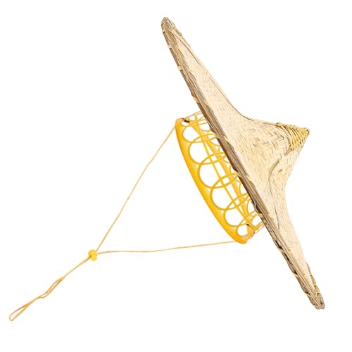 NOLITOY Retro Chinesische Bambusfischerhut Handgefertigte Gewebe Eimer Hut Natürlicher Geflecht NOLITOY Retro Chinesische Bambusfischerhut Handgefertigte Gewebe Eimer Hut Natürlicher Geflecht von NOLITOY