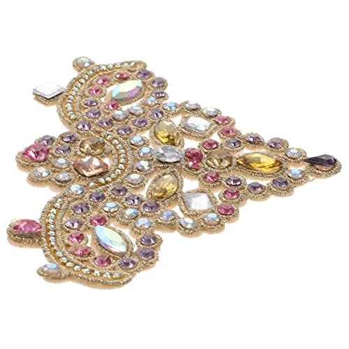 NOLITOY Rhinestone Applikation Aufbügel Patch für Kleidung DIY Strass Flicken zum Aufbügeln Dekoration für Taschen und Schuhe Kreative Bastelideen NOLITOY Rhinestone Applikation Aufbügel Patch für Kleidung DIY Strass Flicken zum Aufbügeln Dekoration für Taschen und Schuhe Kreative Bastelideen von NOLITOY