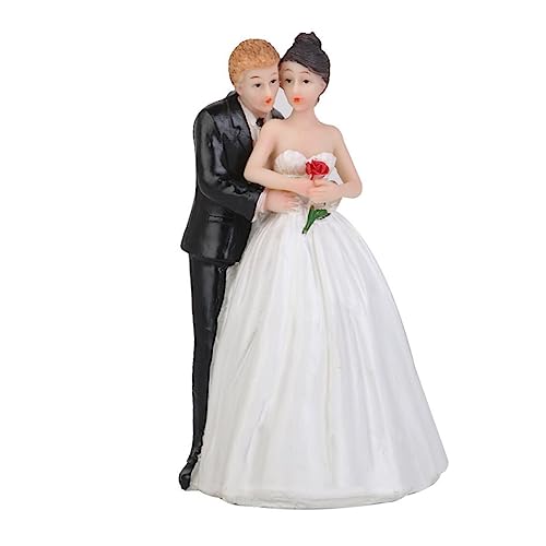 NOLITOY Romantische Tortenfigur Braut und Bräutigam für Deko Sicher und Langlebig für Hochzeitsfeiern und Jubiläen NOLITOY Romantische Tortenfigur Braut und Bräutigam für Deko Sicher und Langlebig für Hochzeitsfeiern und Jubiläen von NOLITOY