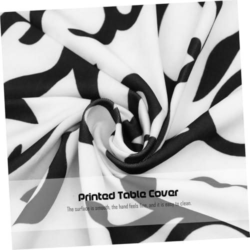 NOLITOY Runde Elastische Tischdecke Bedruckte Kurze Stretch tischhusse Wasserabsorbierend Wiederverwendbar Moderne Dekoration für Familie Party Hotel Restaurant Küche NOLITOY Runde Elastische Tischdecke Bedruckte Kurze Stretch tischhusse Wasserabsorbierend Wiederverwendbar Moderne Dekoration für Familie Party Hotel Restaurant Küche von NOLITOY