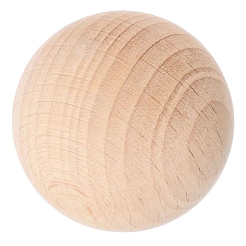 NOLITOY Runder Holzball: 7,5 cm Große, Unbehandelte Kugel Aus Naturholz – Krocketball Aus Holz Für Rasenspiele, Outdoor-aktivitäten Und Spaß Im Garten NOLITOY Runder Holzball: 7,5 cm Große, Unbehandelte Kugel Aus Naturholz – Krocketball Aus Holz Für Rasenspiele, Outdoor-aktivitäten Und Spaß Im Garten von NOLITOY