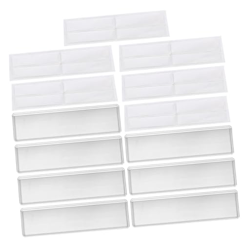 NOLITOY Selbstklebende Transparente Etikettentaschen Kleine Beschreibbare Klebetaschen für Visitenkarten und Regaletiketten Wiederverwendbare Labelhalter für Büro Schule und Haushalt NOLITOY Selbstklebende Transparente Etikettentaschen Kleine Beschreibbare Klebetaschen für Visitenkarten und Regaletiketten Wiederverwendbare Labelhalter für Büro Schule und Haushalt von NOLITOY