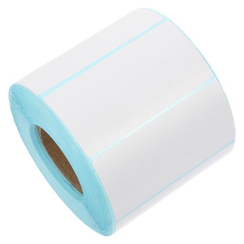 NOLITOY Selbstklebende Wärmeetikettenrolle Aufkleber Wasser und Ölbeständige Thermopapier Aufkleber für Etikettenbeschriftung Schnelles Drucken Geeignet für Thermodrucker und von NOLITOY
