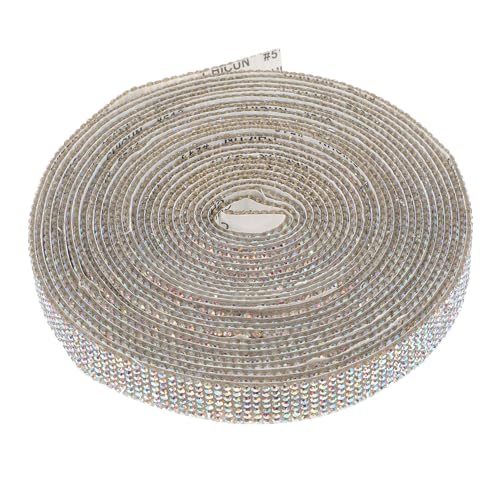 NOLITOY Selbstklebendes Strassband Reihig Breit DIY Bastelstreifen für Kleidung Schmuck Dekoration Glitzer Zierband zum Nähen und Verzieren NOLITOY Selbstklebendes Strassband Reihig Breit DIY Bastelstreifen für Kleidung Schmuck Dekoration Glitzer Zierband zum Nähen und Verzieren von NOLITOY