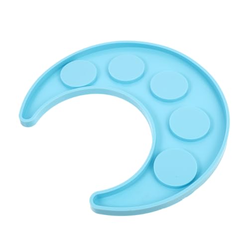 NOLITOY Silikon Gießform Mondform DIY Kerzenhalter Tablett für Harz Gießen Basteln Wohnkultur Langlebig Flexibel Einfach zu Entformen NOLITOY Silikon Gießform Mondform DIY Kerzenhalter Tablett für Harz Gießen Basteln Wohnkultur Langlebig Flexibel Einfach zu Entformen von NOLITOY