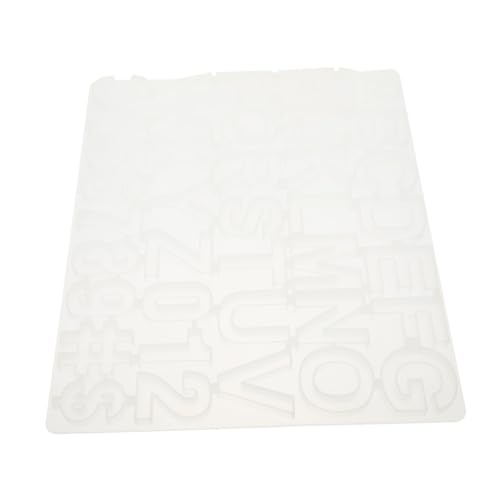 NOLITOY Silikonform Buchstaben und Zahlen DIY Schmuckanhänger Gießform Epoxidharz Silikonform Langlebig Sicher für Handgemachte Charms Basteln Geschenkidee für Kreative NOLITOY Silikonform Buchstaben und Zahlen DIY Schmuckanhänger Gießform Epoxidharz Silikonform Langlebig Sicher für Handgemachte Charms Basteln Geschenkidee für Kreative von NOLITOY