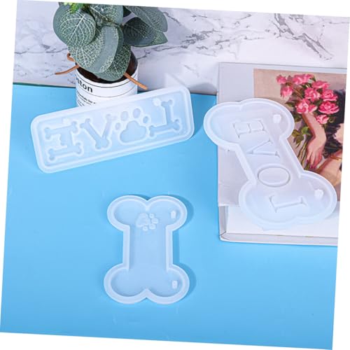 NOLITOY Silikonform Hundeknochen Buchstaben DIY Epoxidharz Gießform für Handgemachte Kerzen Ornamente Hohe Detailtreue Flexibel Langlebig für Kreative Bastelprojekte NOLITOY Silikonform Hundeknochen Buchstaben DIY Epoxidharz Gießform für Handgemachte Kerzen Ornamente Hohe Detailtreue Flexibel Langlebig für Kreative Bastelprojekte von NOLITOY