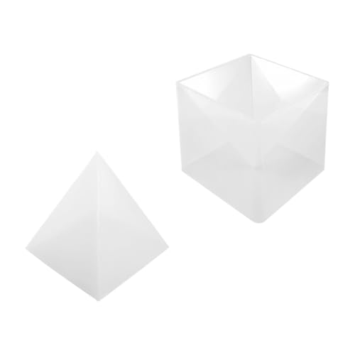 NOLITOY Silikonform Pyramidengießform DIY Epoxidharz Harz Basteln Pyramide mit Sockel für Wohnkultur Tischdekoration Wiederverwendbar Reißfest Leicht zu Entformen NOLITOY Silikonform Pyramidengießform DIY Epoxidharz Harz Basteln Pyramide mit Sockel für Wohnkultur Tischdekoration Wiederverwendbar Reißfest Leicht zu Entformen von NOLITOY