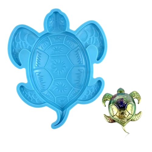 NOLITOY Silikonform Schildkröte DIY Gießform für Wanddekoration Flexible Reißfeste Epoxidharzform Langlebig Geruchlos Einfach zu Reinigen für Kreative Wohnaccessoires NOLITOY Silikonform Schildkröte DIY Gießform für Wanddekoration Flexible Reißfeste Epoxidharzform Langlebig Geruchlos Einfach zu Reinigen für Kreative Wohnaccessoires von NOLITOY