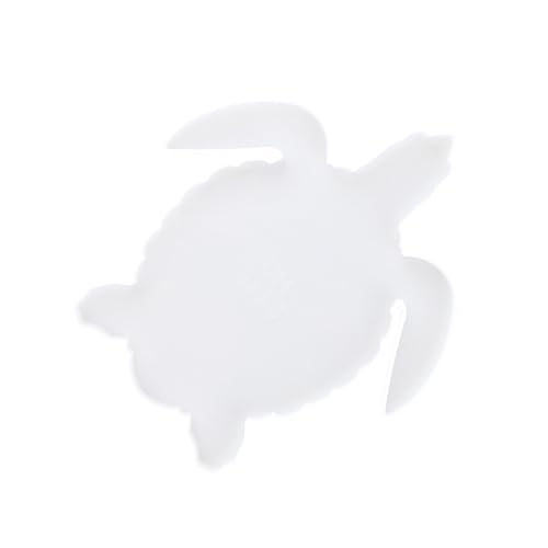 NOLITOY Silikonform Untersetzer Schildkröte DIY Gießform Epoxidharz Mould für Basteln Wohnkultur Geschenk Leicht zu Entformen Bpa frei Langlebig von NOLITOY