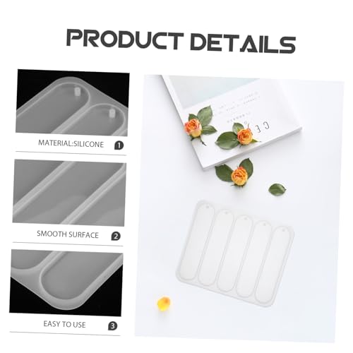 NOLITOY Silikonform für Lesezeichen DIY Gießform aus Flexiblem Silikon für Epoxidharz Buchmarker Herstellung in Verschiedenen Formen Langlebig und Einfach zu Verwenden NOLITOY Silikonform für Lesezeichen DIY Gießform aus Flexiblem Silikon für Epoxidharz Buchmarker Herstellung in Verschiedenen Formen Langlebig und Einfach zu Verwenden von NOLITOY