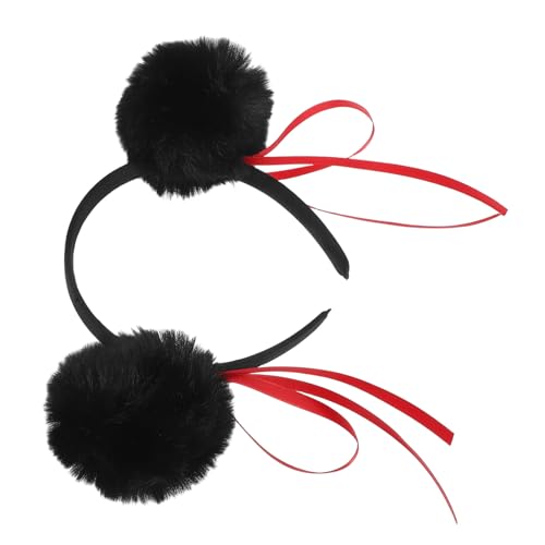 NOLITOY Stirnband Kostüm Halloween -kopfbedeckung Plüsch Nezha Hair Hoop Halloween-kostüm-haarband Nezha Haarband Nezha Kostümzubehör Halloween-haarband Stoff Schwarz NOLITOY Stirnband Kostüm Halloween -kopfbedeckung Plüsch Nezha Hair Hoop Halloween-kostüm-haarband Nezha Haarband Nezha Kostümzubehör Halloween-haarband Stoff Schwarz von NOLITOY
