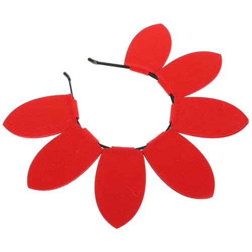 NOLITOY Stirnband Mädchen Sonnenblume Kopfschmuck Hippie Festival Frauen Haarreifen Stoff Stirnband Haarband Rave Lebendig Stilvoll Haarreifen Kind Erste Party Für Vliesstoff Rot NOLITOY Stirnband Mädchen Sonnenblume Kopfschmuck Hippie Festival Frauen Haarreifen Stoff Stirnband Haarband Rave Lebendig Stilvoll Haarreifen Kind Erste Party Für Vliesstoff Rot von NOLITOY