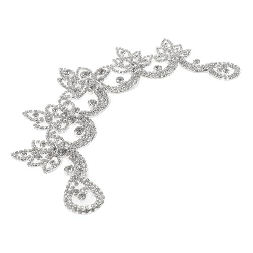NOLITOY Strass Aufbügeln Applikation Glitzer Schuhblume Patch für Hochzeitskleider DIY Kleidung Reparatur Schmuck Zubehör für Schuhe Gürtel Taschen NOLITOY Strass Aufbügeln Applikation Glitzer Schuhblume Patch für Hochzeitskleider DIY Kleidung Reparatur Schmuck Zubehör für Schuhe Gürtel Taschen von NOLITOY