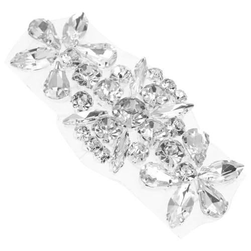 NOLITOY Strass Perlen Applikation für Gürtel DIY Nähen Funkelnde Strass Patches für Brautgürtel Selbstklebend Silberner Hochzeitsschmuck für Kleid Verzierung Einfache Anbringung NOLITOY Strass Perlen Applikation für Gürtel DIY Nähen Funkelnde Strass Patches für Brautgürtel Selbstklebend Silberner Hochzeitsschmuck für Kleid Verzierung Einfache Anbringung von NOLITOY