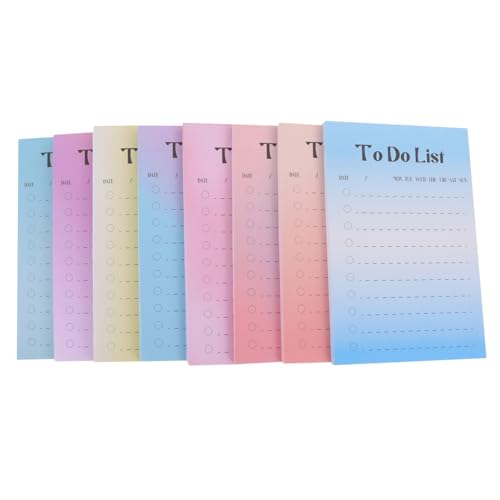 NOLITOY Teiliges Bunte Selbstklebende Notizzettel Stark Haftende Tragbare Memo Pads für Büro Schule Einfache Gestaltung Praktische Klebezettel für Notizen und Erinnerungen NOLITOY Teiliges Bunte Selbstklebende Notizzettel Stark Haftende Tragbare Memo Pads für Büro Schule Einfache Gestaltung Praktische Klebezettel für Notizen und Erinnerungen von NOLITOY