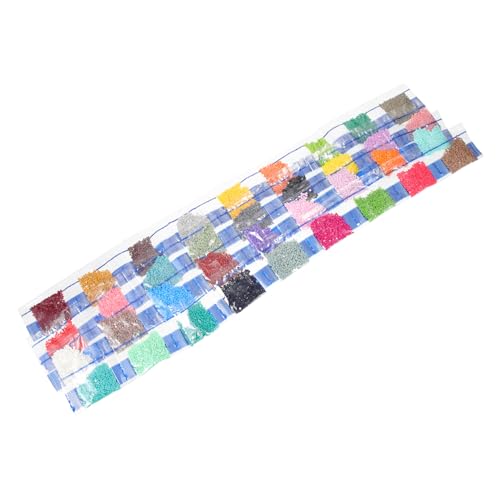 NOLITOY Teiliges Quadratisches Resin diamant Handgefertigte Feine Bastelperlen für DIY Kunst und Dekoration Langlebige Acryl diamanten in Farben Sicher und Praktisch von NOLITOY