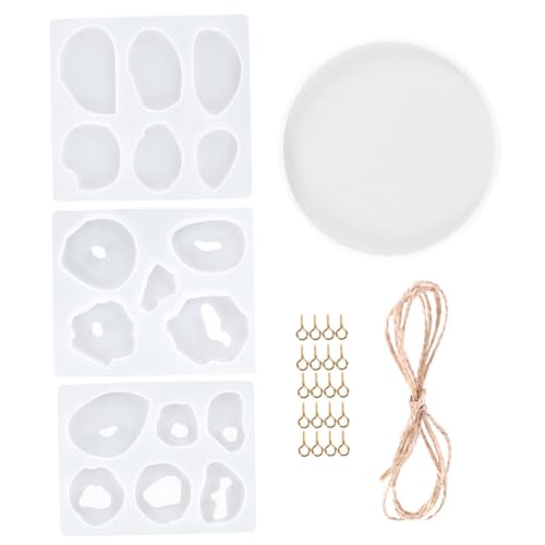 NOLITOY Teiliges Silikon Gießform für Resin DIY Windspiel Schmuckherstellung Flexible und Langlebige Harzform für Kreative Bastelprojekte Multifunktionale Handwerkswerkzeuge für NOLITOY Teiliges Silikon Gießform für Resin DIY Windspiel Schmuckherstellung Flexible und Langlebige Harzform für Kreative Bastelprojekte Multifunktionale Handwerkswerkzeuge für von NOLITOY