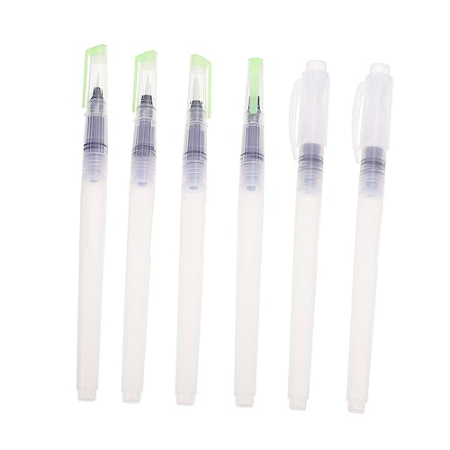 NOLITOY Teiliges Wasserpinsel Stifte mit Großem Fassungsvermögen Langlebige Transparente Wasserfarben Pinsel für Aquarell Wasserlösliche Pigmente Komfortabler Griff Zufällige Farbe NOLITOY Teiliges Wasserpinsel Stifte mit Großem Fassungsvermögen Langlebige Transparente Wasserfarben Pinsel für Aquarell Wasserlösliche Pigmente Komfortabler Griff Zufällige Farbe von NOLITOY
