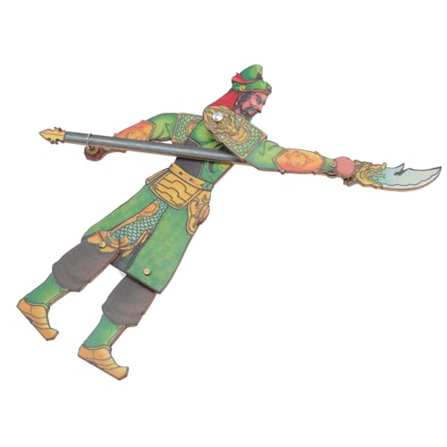 NOLITOY Traditionelles Chinesisches Schattenpuppentheater Handgefertigte DIY Schattenfigur aus Hochwertigem Material für Familien und Kreative Bastelprojekte Langlebig und Farbecht von NOLITOY