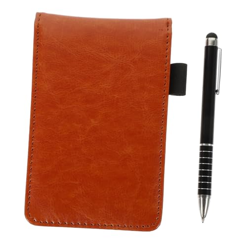 NOLITOY Tragbares Notizbuch mit Metallkugelschreiber Linierte Pocket Memo Pad für Büro und Geschäftsnotizen Kompaktes Schreibset für Arbeit und Alltag NOLITOY Tragbares Notizbuch mit Metallkugelschreiber Linierte Pocket Memo Pad für Büro und Geschäftsnotizen Kompaktes Schreibset für Arbeit und Alltag von NOLITOY