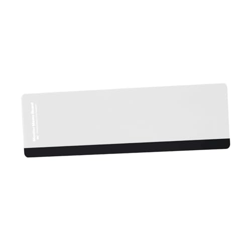 NOLITOY Transparente Acryl Computer Memo Tafel Selbstklebend Rechte Seite Schlankes Büro Notizbrett für Monitor Praktische Nachrichtentafel und Telefonhalter für Home Office und von NOLITOY