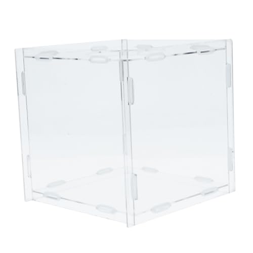 NOLITOY Transparente Acryl Raffle Box Abnehmbare Lotteriebox mit Schlitz für Tickets Spenden Geld Lose für Firmenfeiern Jahrestreffen Fair und Stabil NOLITOY Transparente Acryl Raffle Box Abnehmbare Lotteriebox mit Schlitz für Tickets Spenden Geld Lose für Firmenfeiern Jahrestreffen Fair und Stabil von NOLITOY