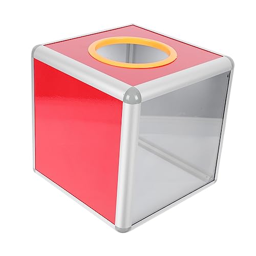 NOLITOY Transparente Raffle Box Große Kapazität Spenden und Losbox für Feiern Vereine und Veranstaltungen Stabile und Umweltfreundliche Ziehungs und Wahlurne von NOLITOY