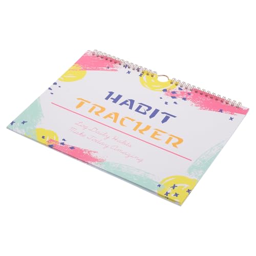 NOLITOY Ungeplanter Gewohnheitstracker Undatiertes Habit Tracker Journal mit Ansprechendem Design zur Zielverwirklichung und Produktivitätssteigerung von NOLITOY