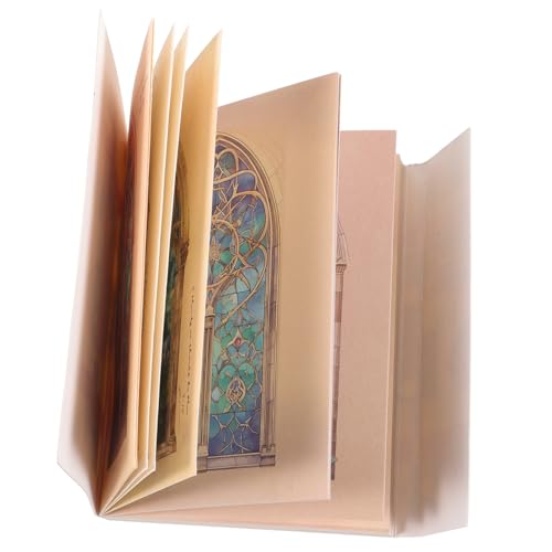 NOLITOY Vintage Scrapbook Papier Retro DIY Material für Journaling und Basteln Dekorative Hintergrundpapiere mit Verschiedenen Mustern für Kreative Projekte von NOLITOY
