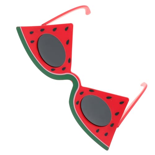 NOLITOY Wassermelonen Sonnenbrille für Lustige Partybrille für Geburtstagsfeiern Sommerfeste Wiederverwendbar Fruchtförmige Dekoration für Strand Pool Events von NOLITOY