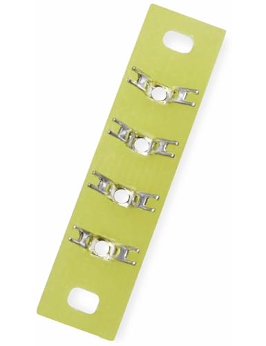 NoName Lötleiste, einreihig, 4-polig, 8 Kontakte, 6 mm Abstand, Epoxidharz, 36 x 9 x 1,6 mm NoName Lötleiste, einreihig, 4-polig, 8 Kontakte, 6 mm Abstand, Epoxidharz, 36 x 9 x 1,6 mm von NONAME