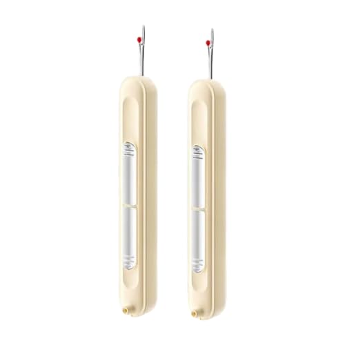 2/3 Stück 2-in-1 Nadeleinfädler, Nahttrenner, Nähwerkzeug, praktisches Fadenpicker für Handwerk, Quilten 2/3 Stück 2-in-1 Nadeleinfädler, Nahttrenner, Nähwerkzeug, praktisches Fadenpicker für Handwerk, Quilten von NONGYU