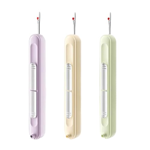2/3 Stück 2-in-1 Nadeleinfädler, Nahttrenner, Nähwerkzeug, praktisches Fadenpicker für Handwerk, Quilten 2/3 Stück 2-in-1 Nadeleinfädler, Nahttrenner, Nähwerkzeug, praktisches Fadenpicker für Handwerk, Quilten von NONGYU