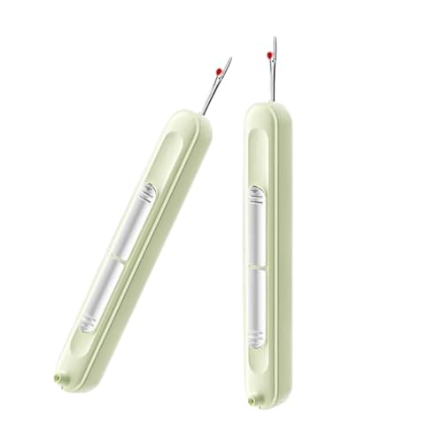 2/3 Stück 2-in-1 Nadeleinfädler, Nahttrenner, Nähwerkzeug, praktisches Fadenpicker für Handwerk, Quilten 2/3 Stück 2-in-1 Nadeleinfädler, Nahttrenner, Nähwerkzeug, praktisches Fadenpicker für Handwerk, Quilten von NONGYU