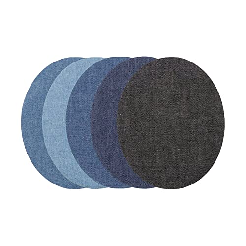5/25 Stück Flicken für Jeans Kleidung Reparatur Denim-Patches Klebe Jeans Patches Rechteckige Elliptische Patches 5/25 Stück Flicken für Jeans Kleidung Reparatur Denim-Patches Klebe Jeans Patches Rechteckige Elliptische Patches von NONGYU
