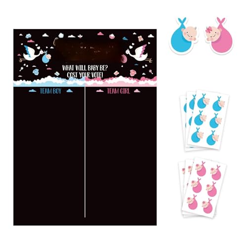 Gender Reveal Rubbelkarten Ankündigung Junge oder Mädchen, lustiges Spiel, Tombola-Karte, Partyzubehör für Familie und Freunde Gender Reveal Rubbelkarten Ankündigung Junge oder Mädchen, lustiges Spiel, Tombola-Karte, Partyzubehör für Familie und Freunde von NONGYU