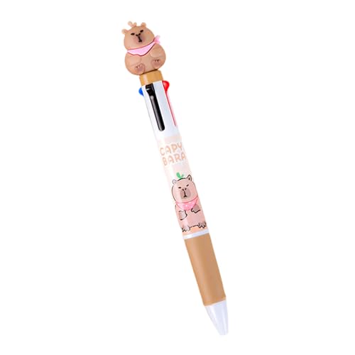 Mehrfarbiger Kugelschreiber, 4-in-1, farbiger Kugelschreiber, einziehbar, Cartoon-Kugelschreiber für Büro, Schule, Studenten, Kinder, Geschenk-Design von NONGYU