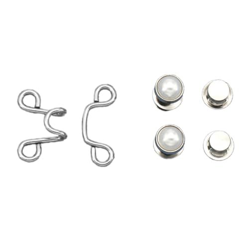 Metall-Taillenknopf-Strumpfhalter, Jeans, Taillenstraffer, Schnallen für Hosen, Jeans, Hosen, Rock, um engere Metall-Hosenknopf-Expander zu machen von NONGYU